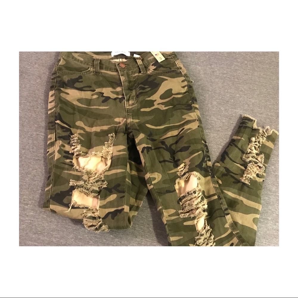 Army Camouflage Jeans